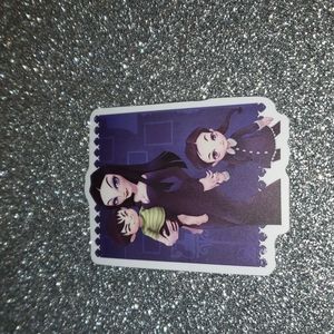 ADDAMS FAMILY waterproof sticker mom